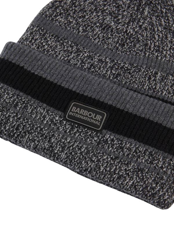 Barbour International Boston Gift Set Black Beanie Logo