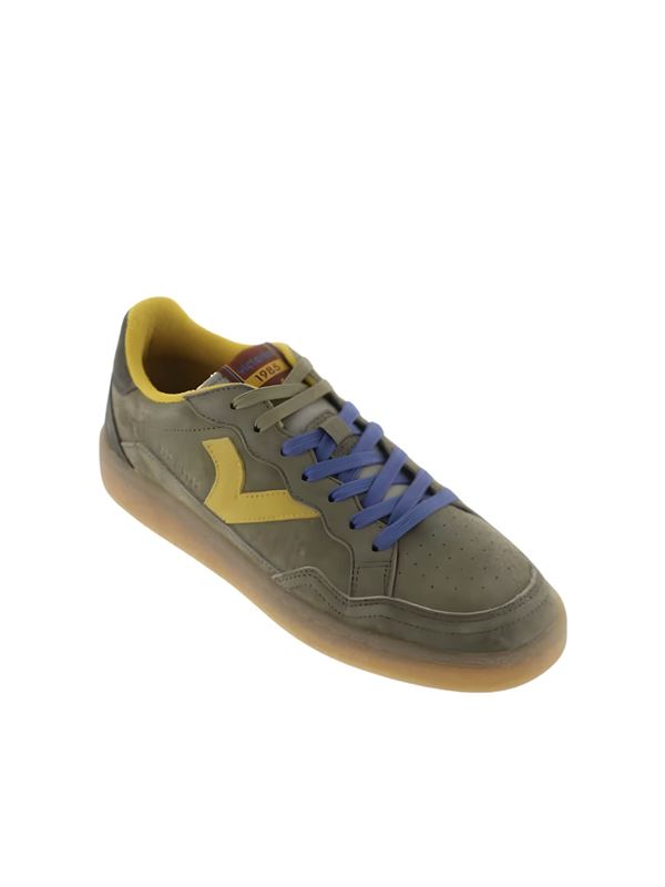 Victoria Sneakers Unisex Smash Suede Kaki Frontale