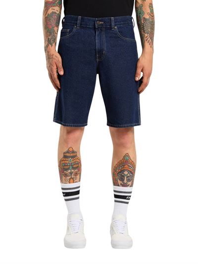 Dickies Shorts Carpenter 993 11-Inch in Denim Indigo Scuro Frontale