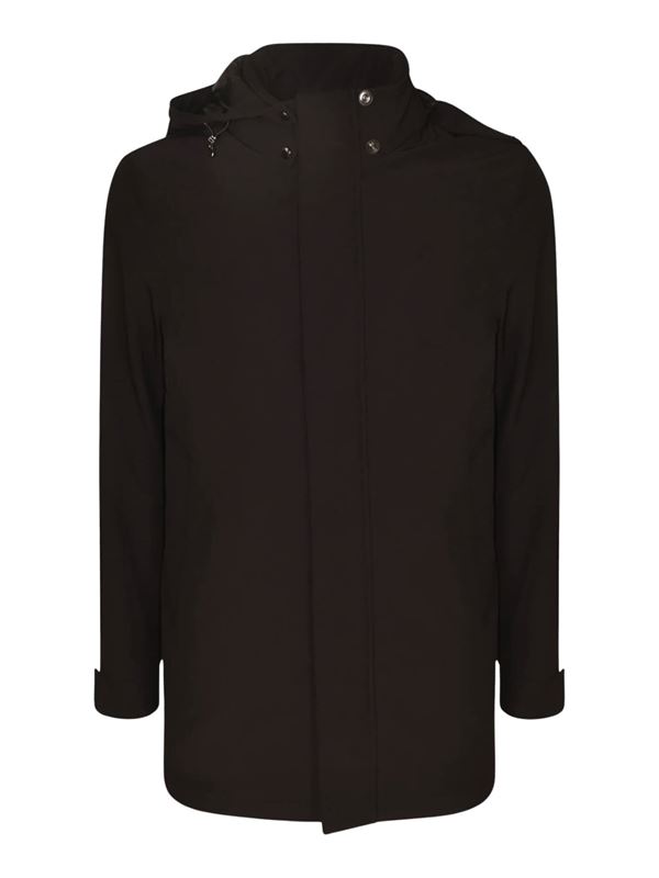 Woolrich Giacca Soft Shell Barrow Mac Coat Nero