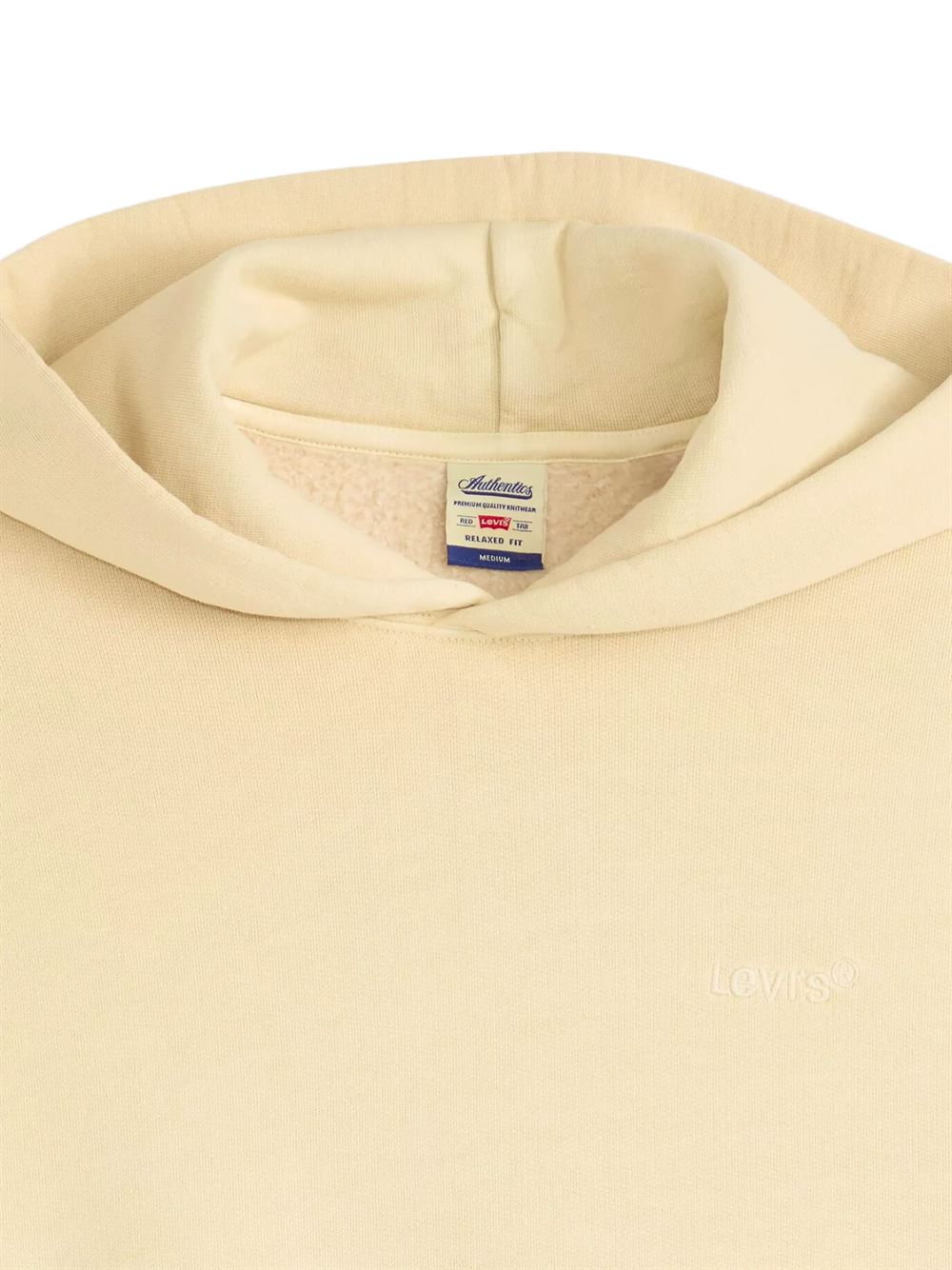 Levi's Felpa The Authentic Hoodie Fog Cappuccio