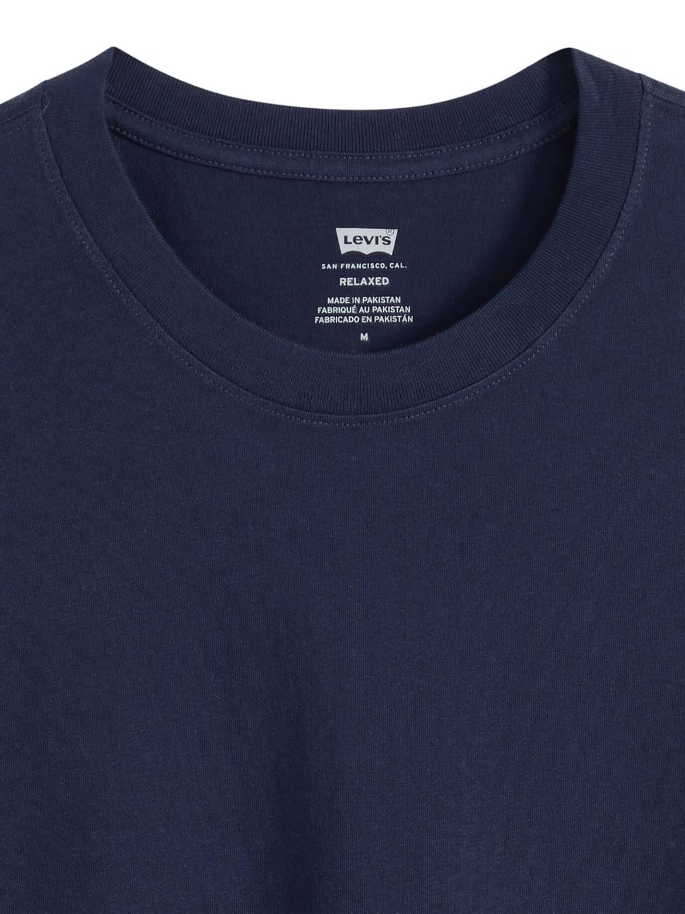 Levi's T-shirt Essential Blu Navy Logo