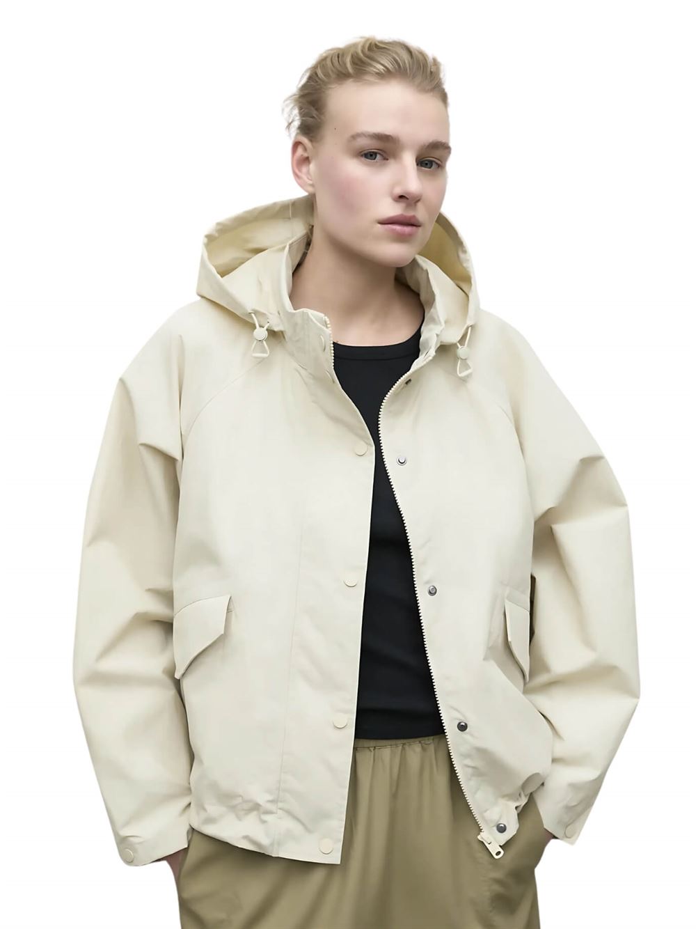Ecoalf Belumut Jacket Beige Front