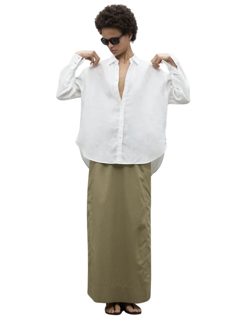 Ecoalf Daria Shirt White Frontal