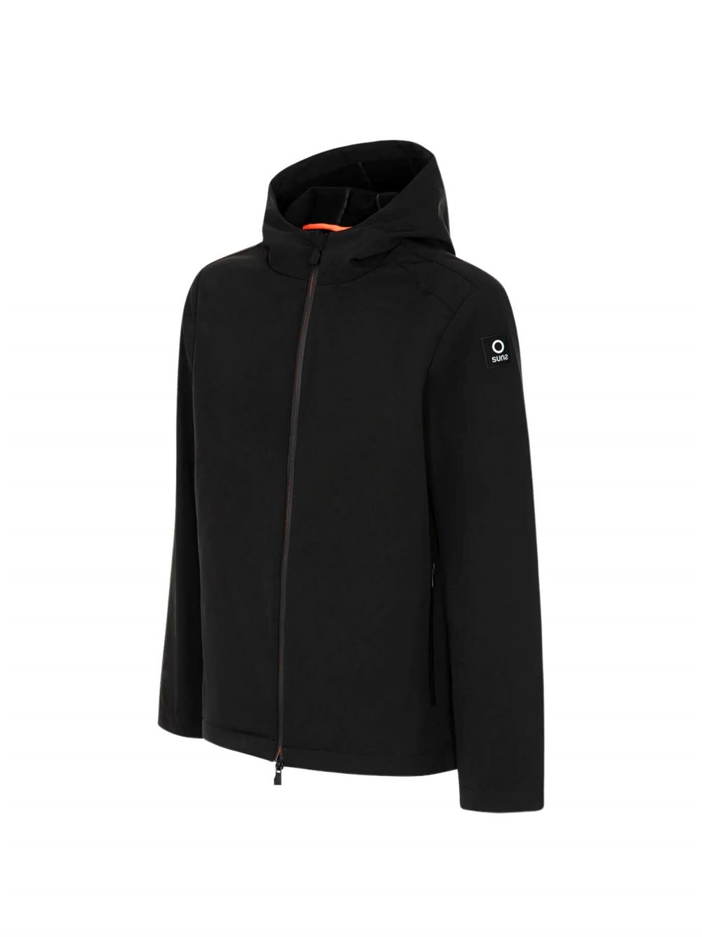 Suns Giubbino Flaminio Micropile Nero Laterale