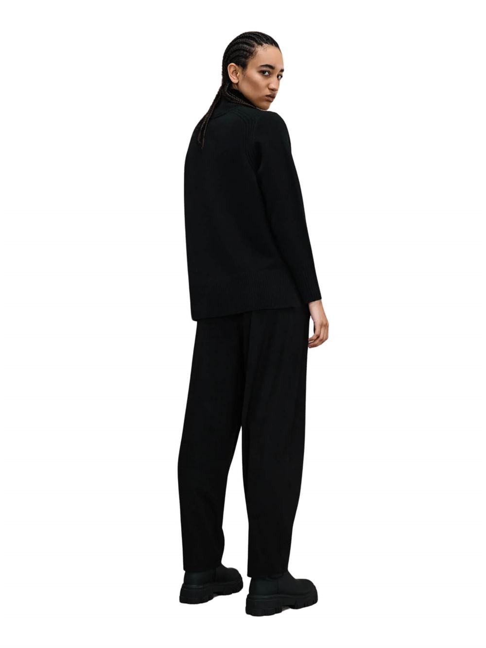 RRD Furbi Wool Volcano Wom Knit Black Back