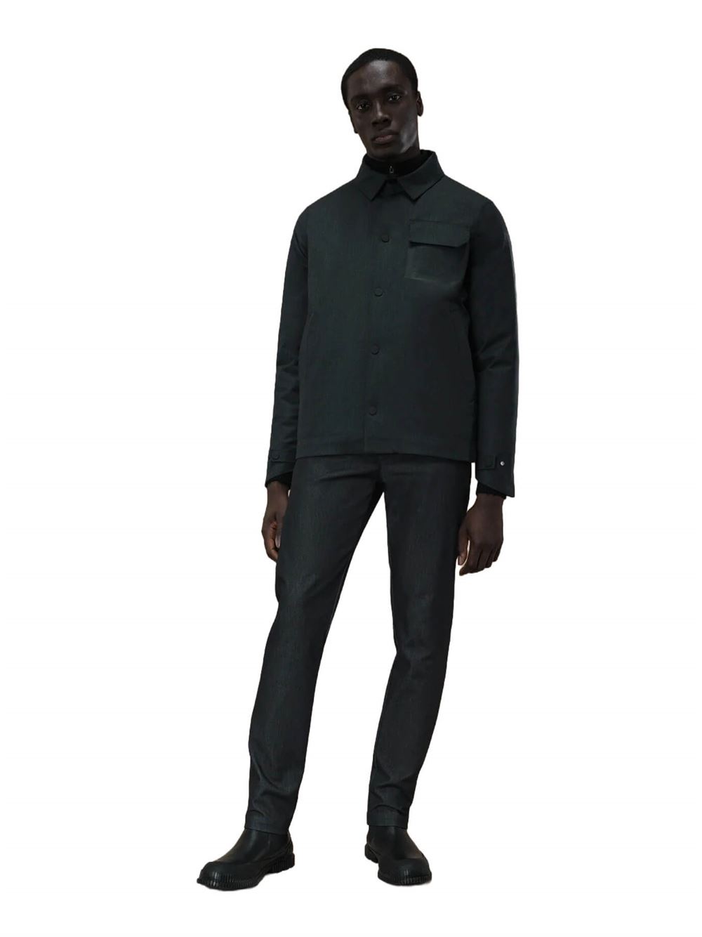 RRD Pantaloni Marina 5T Pant Nero Frontale Intera