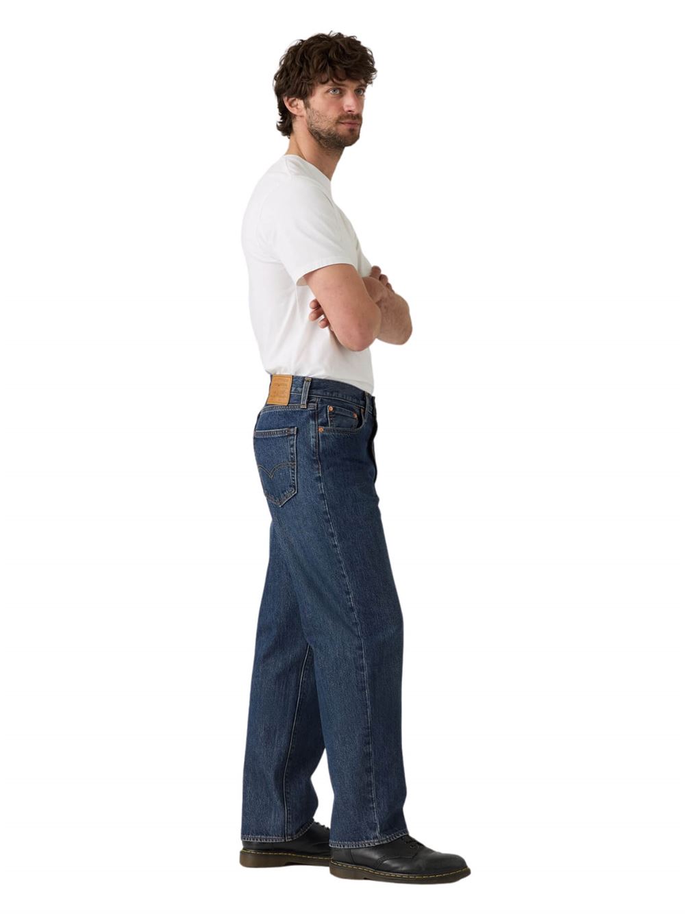 Levi’s Jeans 568™ Loose Straight Blu Check The Score Lato