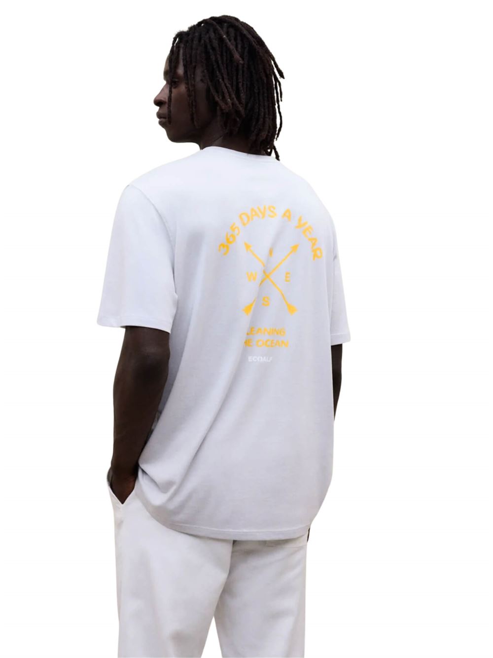 Ecoalf T-shirt Clin Grigio Lato