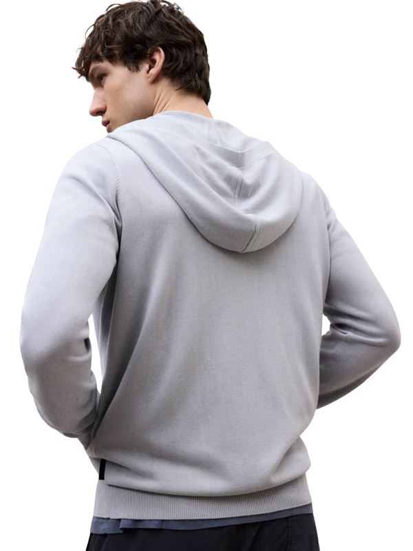 Ecoalf Maglione Kirkia Grigio Dettaglio