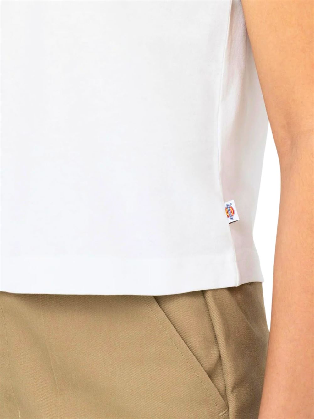 Dickies T-shirt Oakport Bianco Logo