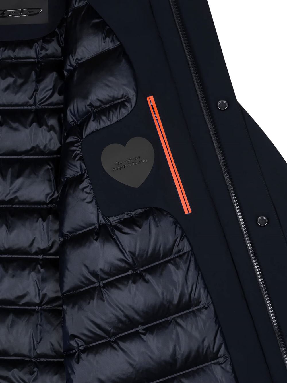 RRD Giacca Montecristo Floating Raincoat Jkt Blu Nero Tag