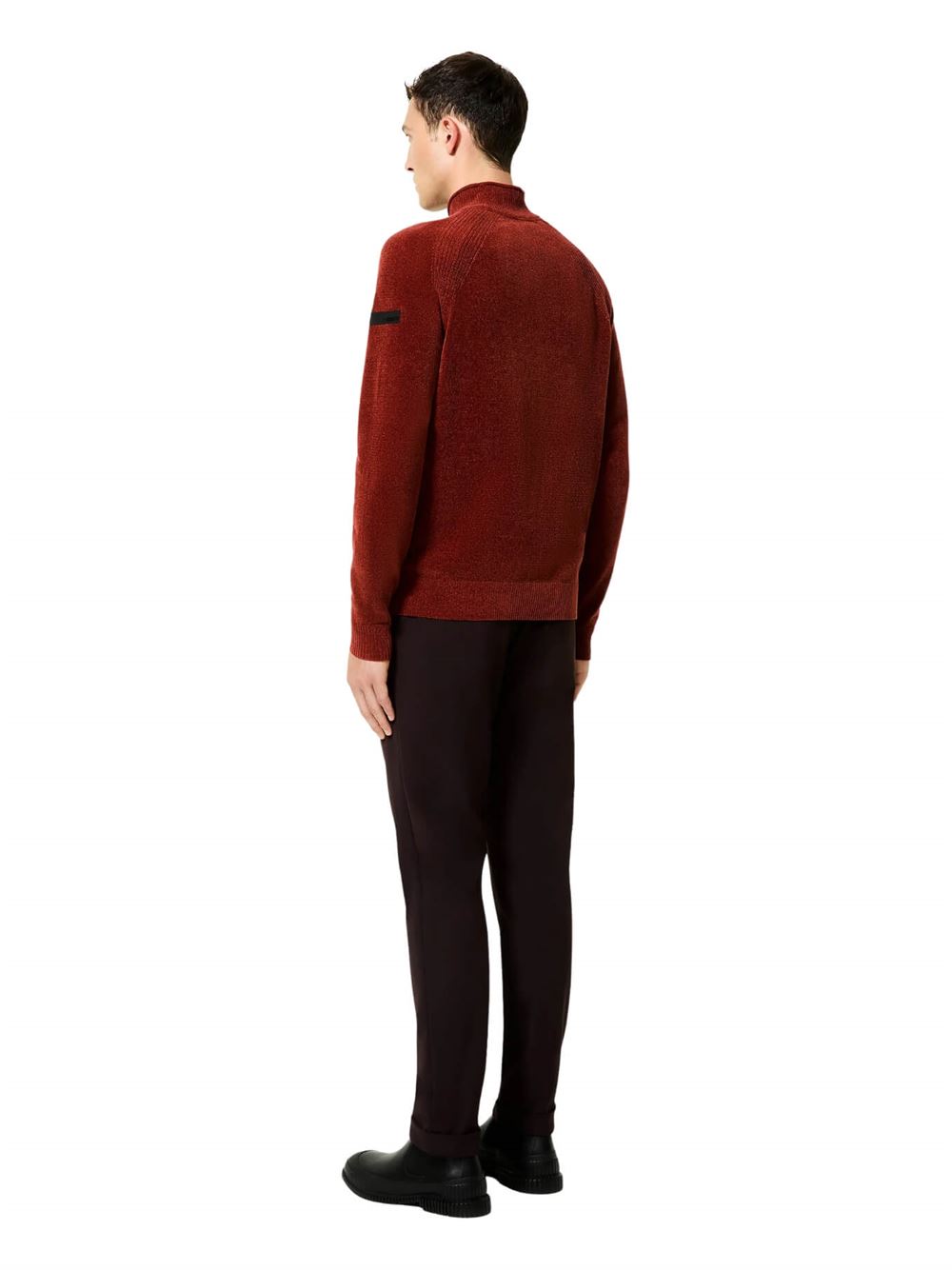 RRD Velvet Volcano Knit Light Orange Back