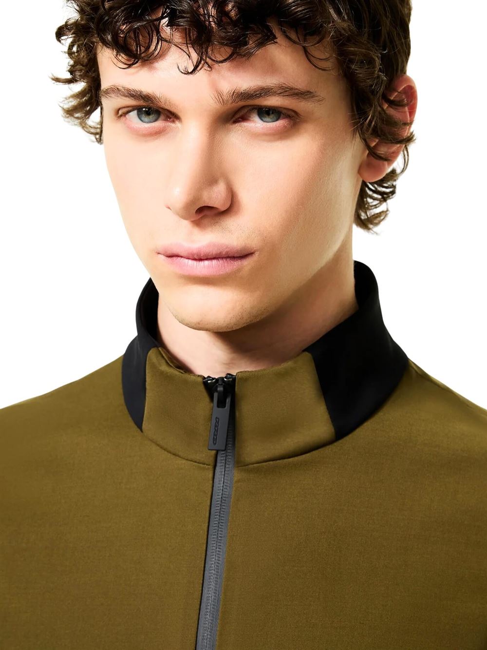 RRD Giacca Terzitel Zip Soft Jkt Verde Militare Dettaglio