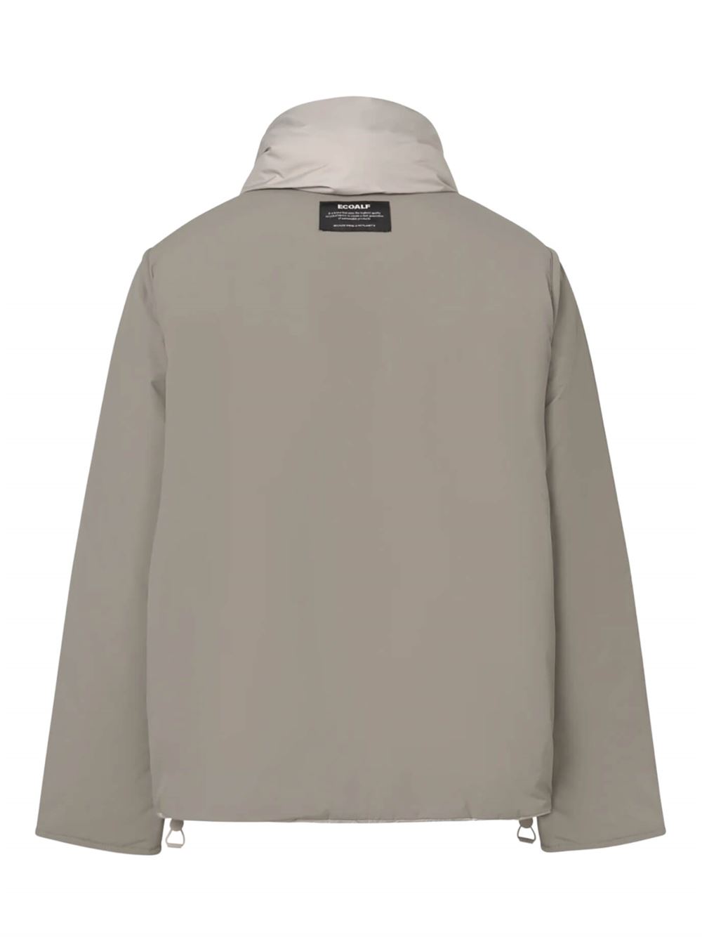 Ecoalf Geres Reversible Jacket Beige Back Detail