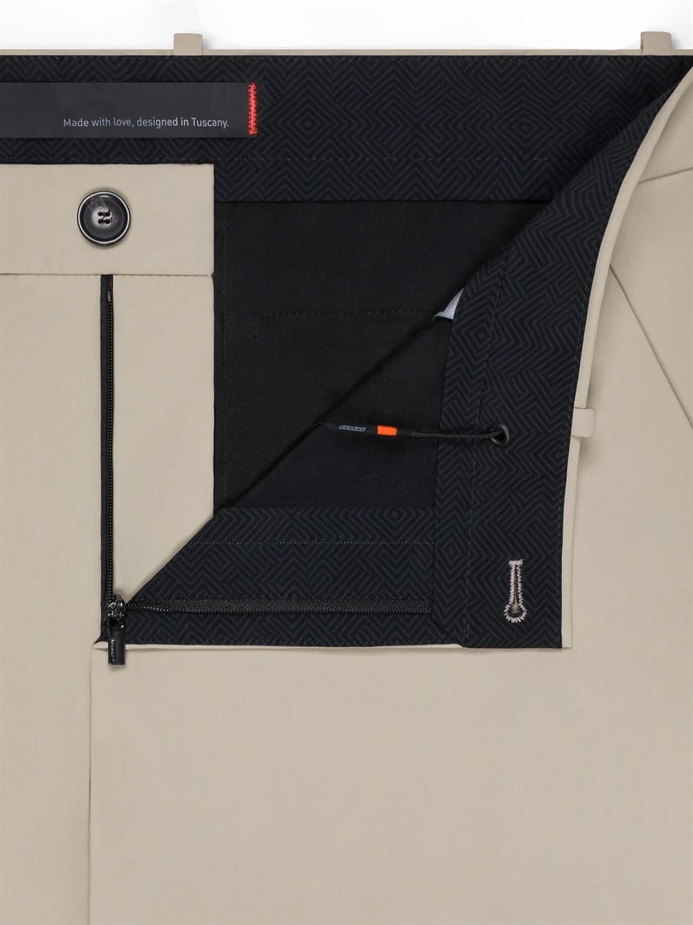 RRD Surflex Winter Chino Jo Pant Tobacco Detail