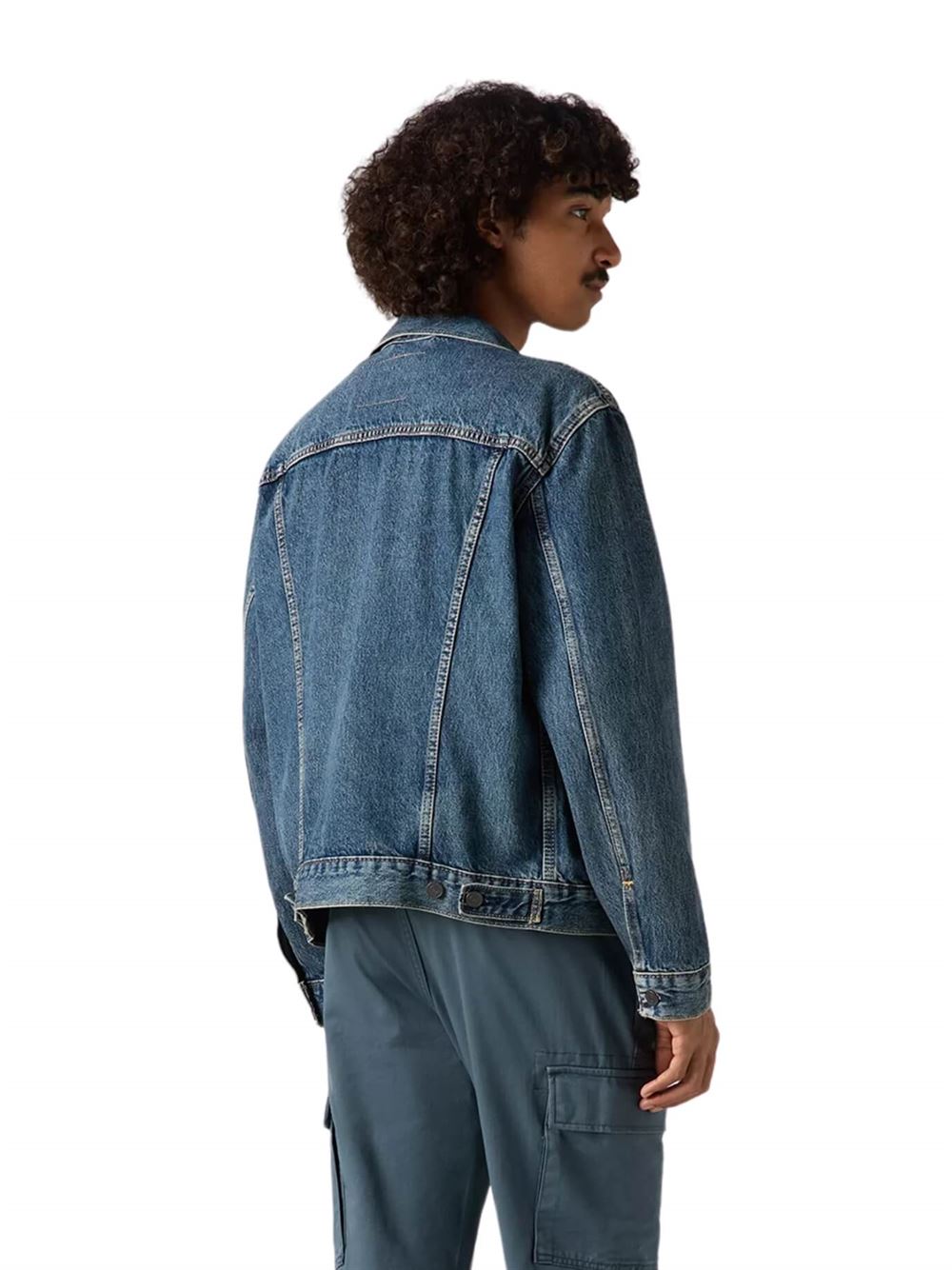 Levi's Trucker Jacket Broadway Blue Back