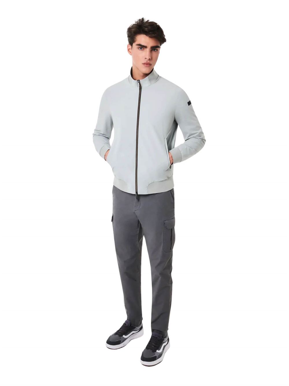 RRD Giacca Summer Cult Val Jkt Grigio Chiaro Frontale Intera