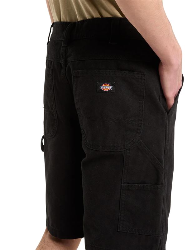 Dickies Shorts Carpenter in Canvas 11-Inch Nero Logo
