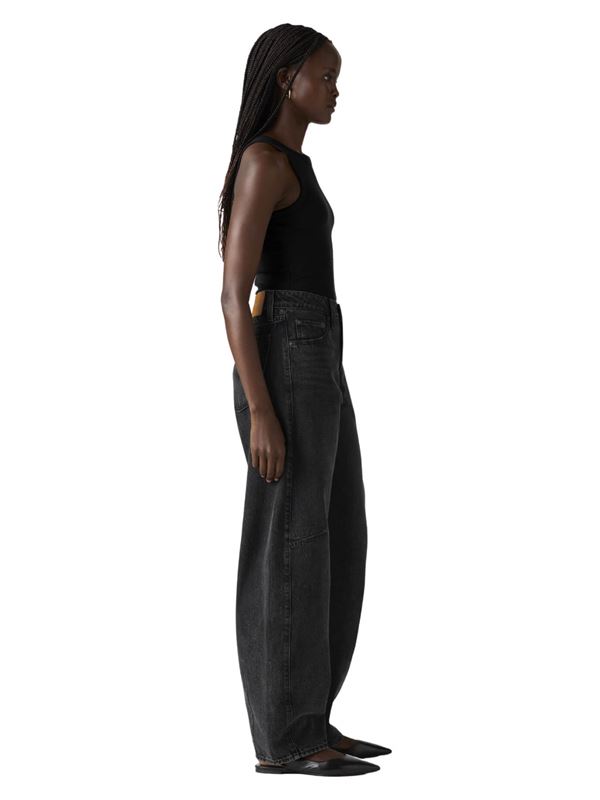 Levi’s Jeans Baggy Dad Barrel Black Side