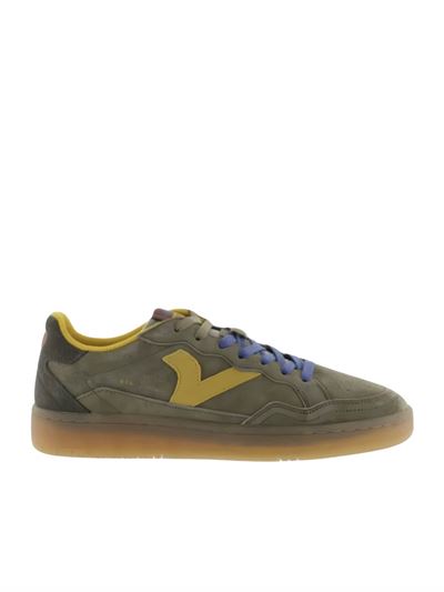 Victoria Sneakers Unisex Smash Suede Kaki Lato Destro