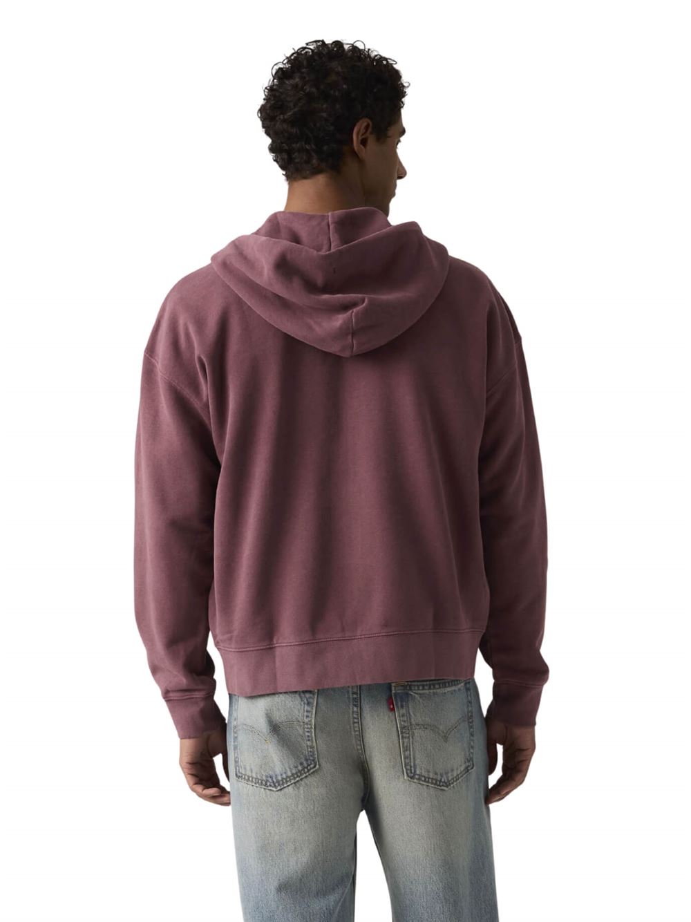 Levi's Felpa Hayes Boxy Full Zip Rosso Retro