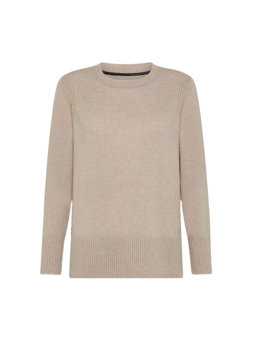 RRD Furbi Wool Round Wom Knit Beige