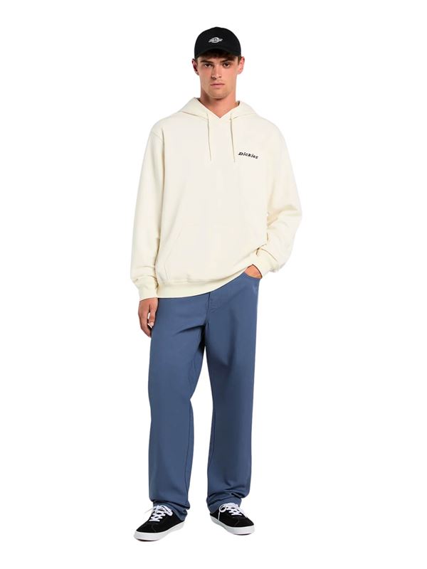 Dickies Felpa Loretto Ecru Frontale Intera