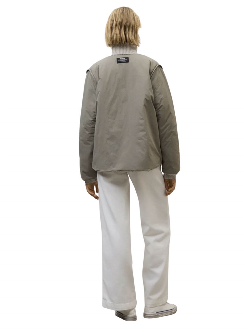 Ecoalf Geres Reversible Jacket Beige Back