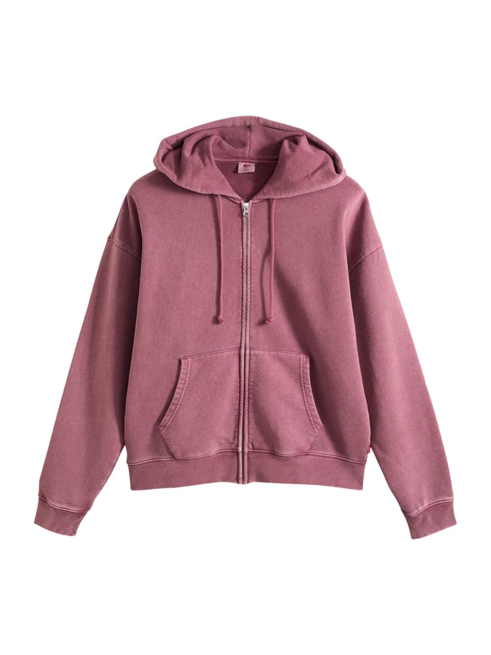 Levi's Felpa Hayes Boxy Full Zip Rosso