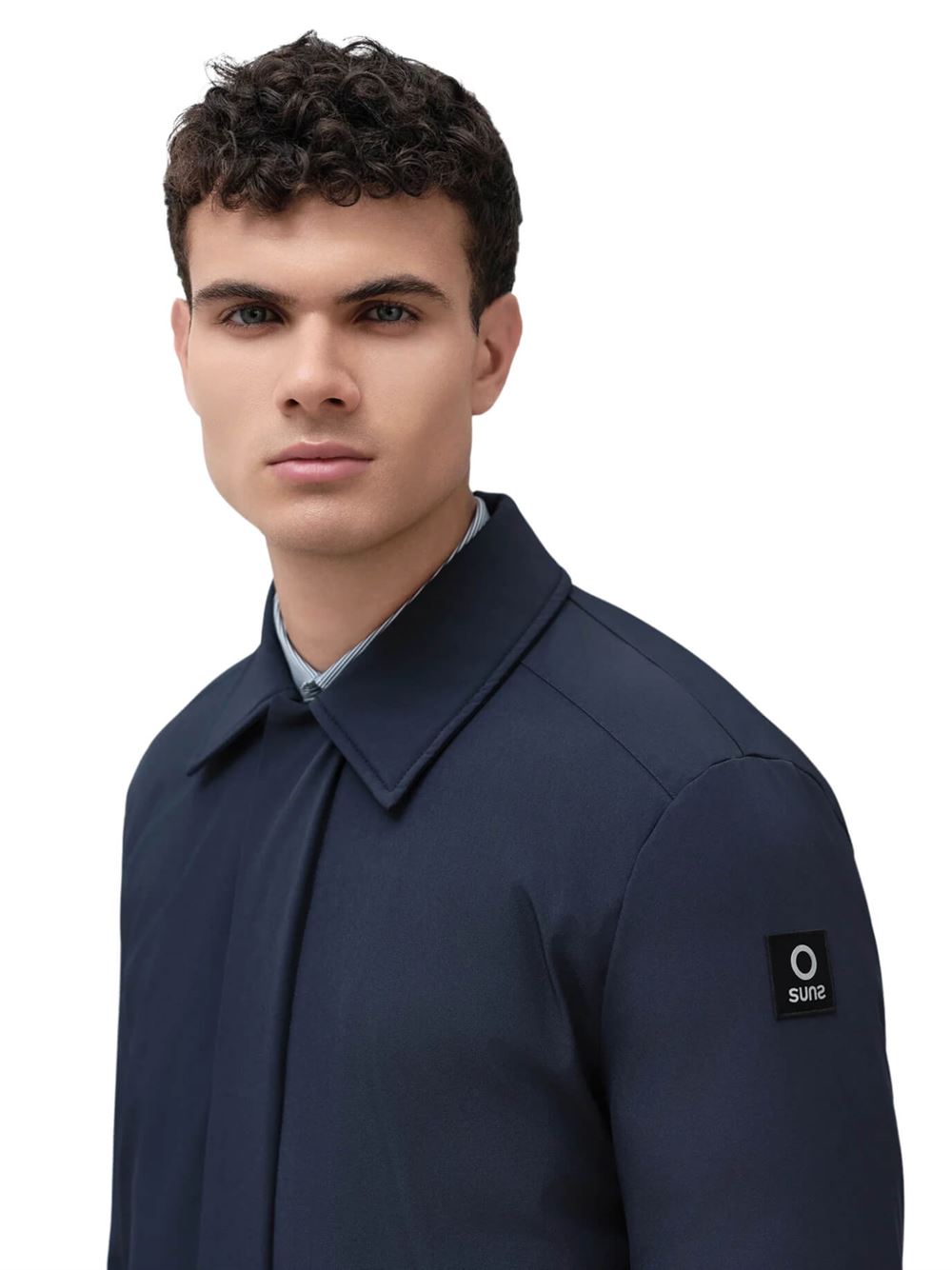 Suns Trench Christoph Wool Logo