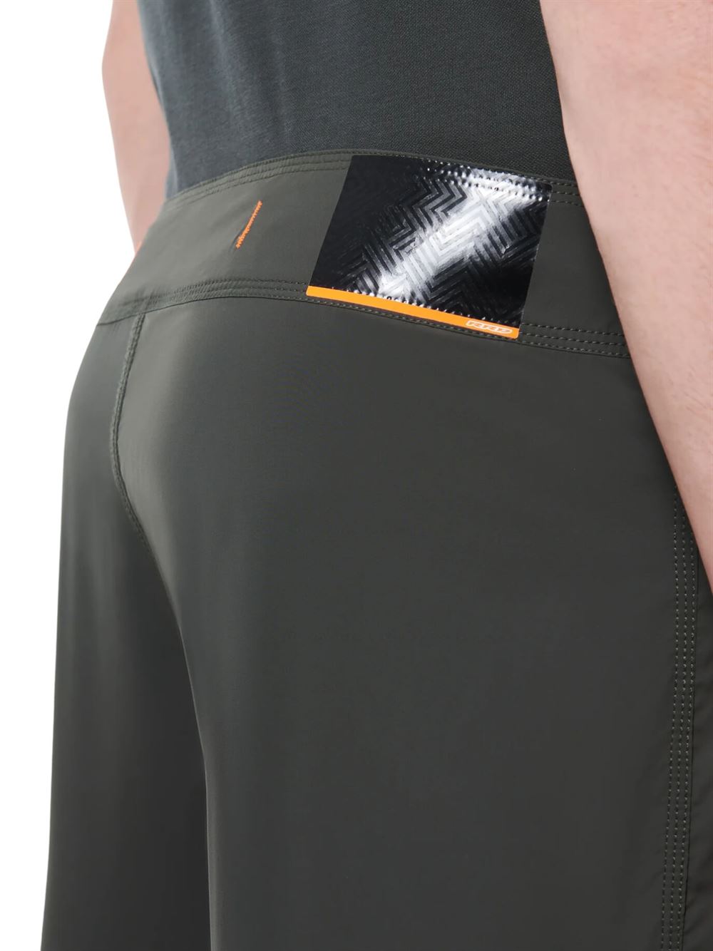 RRD Costume Summer Cult Scirocco Plus Short Verde Bosco Dettaglio