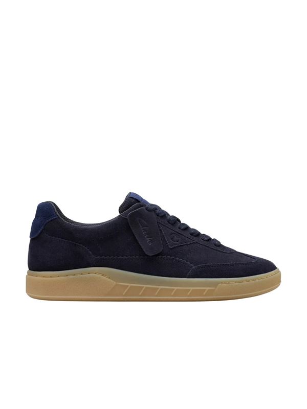 Clarks Craft Rally Ace Mens Shoes Navy Right Side
