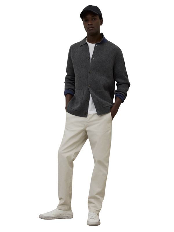 Ecoalf Moroto Knit Grey Melange Frontal