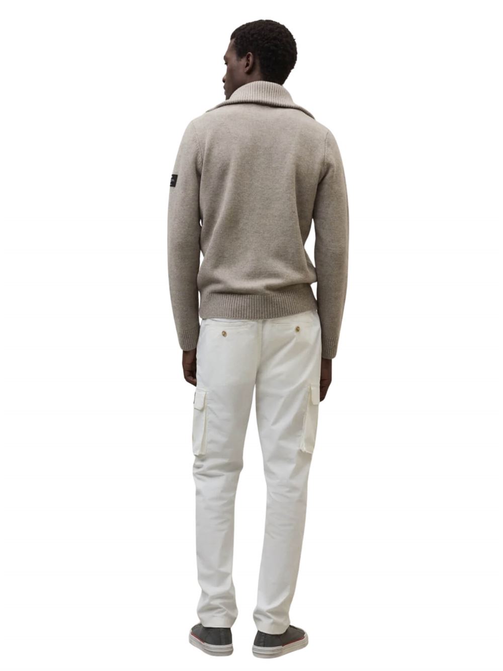 Ecoalf Sasa Knit Beige Back