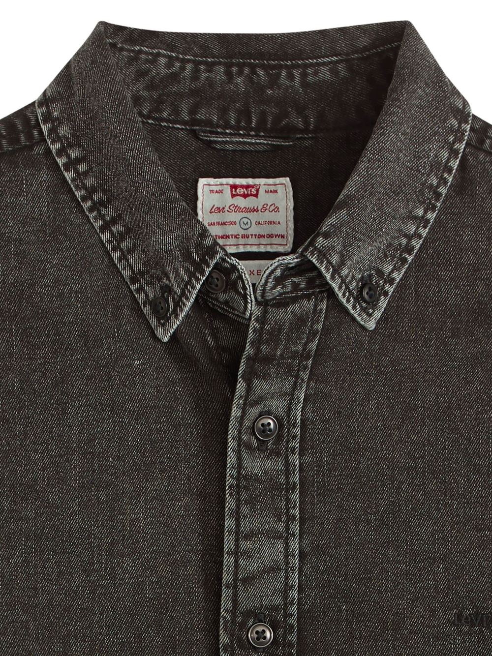 Levi's Camicia Authentic Button Down Nero Logo