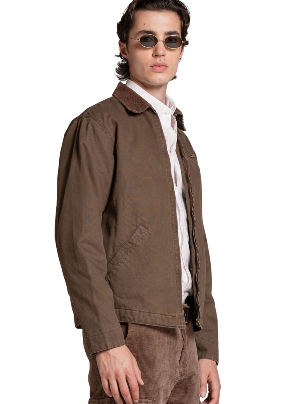 Impure Giacca Corta Orion Marrone Lato