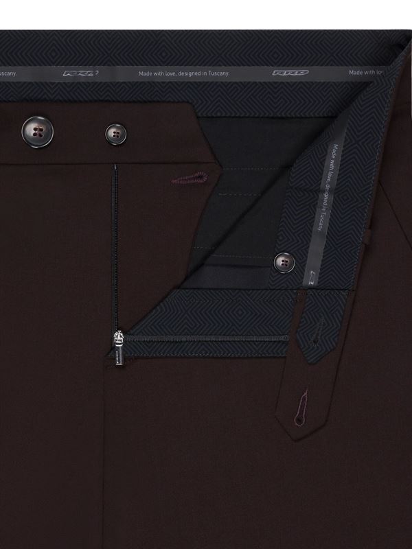 RRD Terzitel Chino Pant Bordeaux Detail