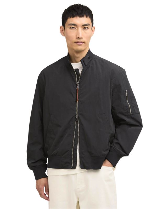 Barbour International Giacca Fenton Nero Frontale