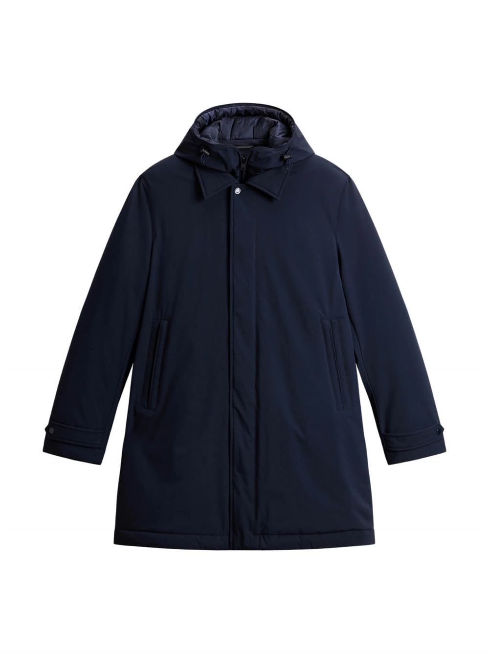 Woolrich Soprabito Stretch 2 in 1 Carcoat Blu Melton