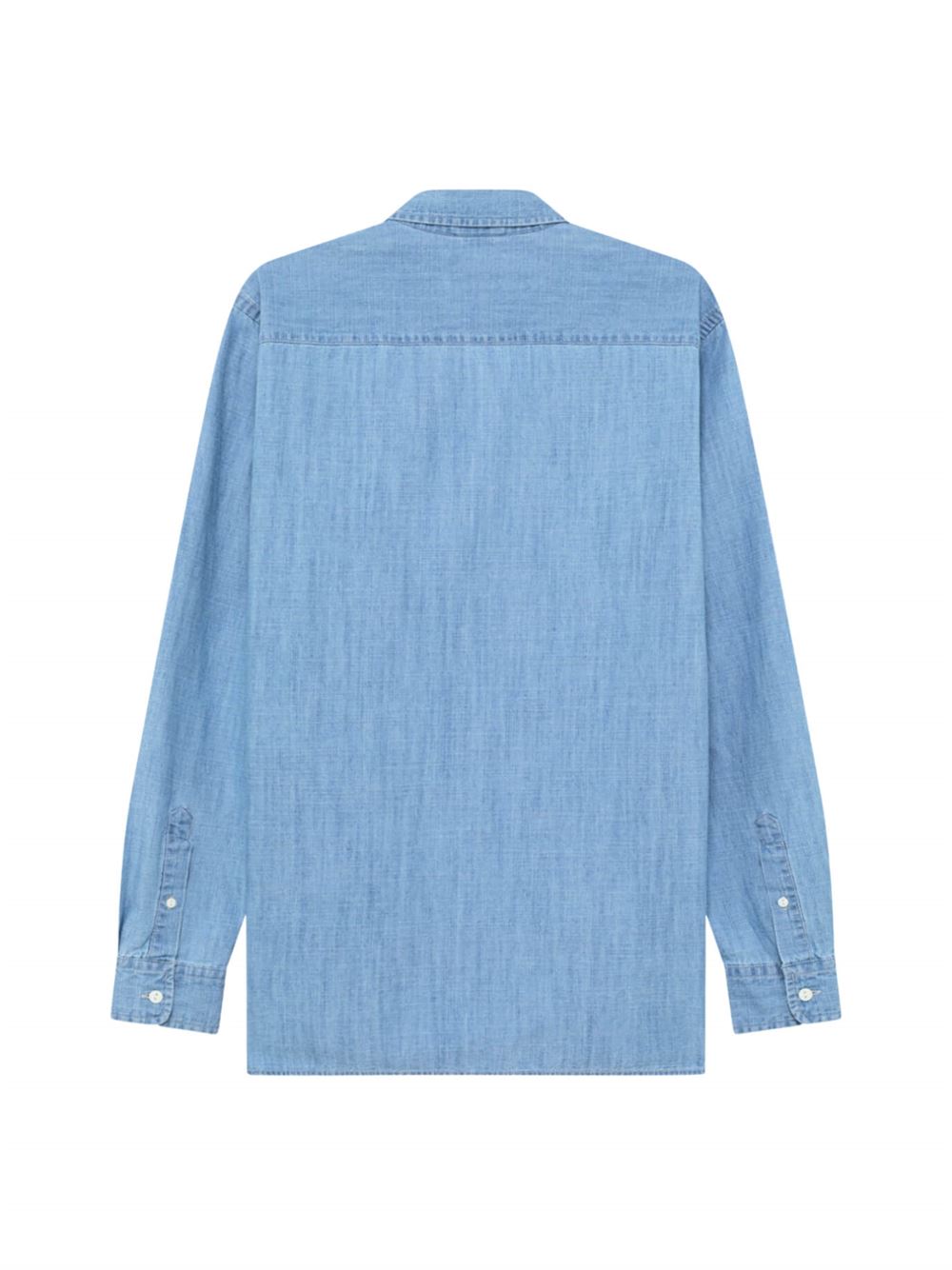 Roy Roger's Chambray Shirt Bleach Denim Back
