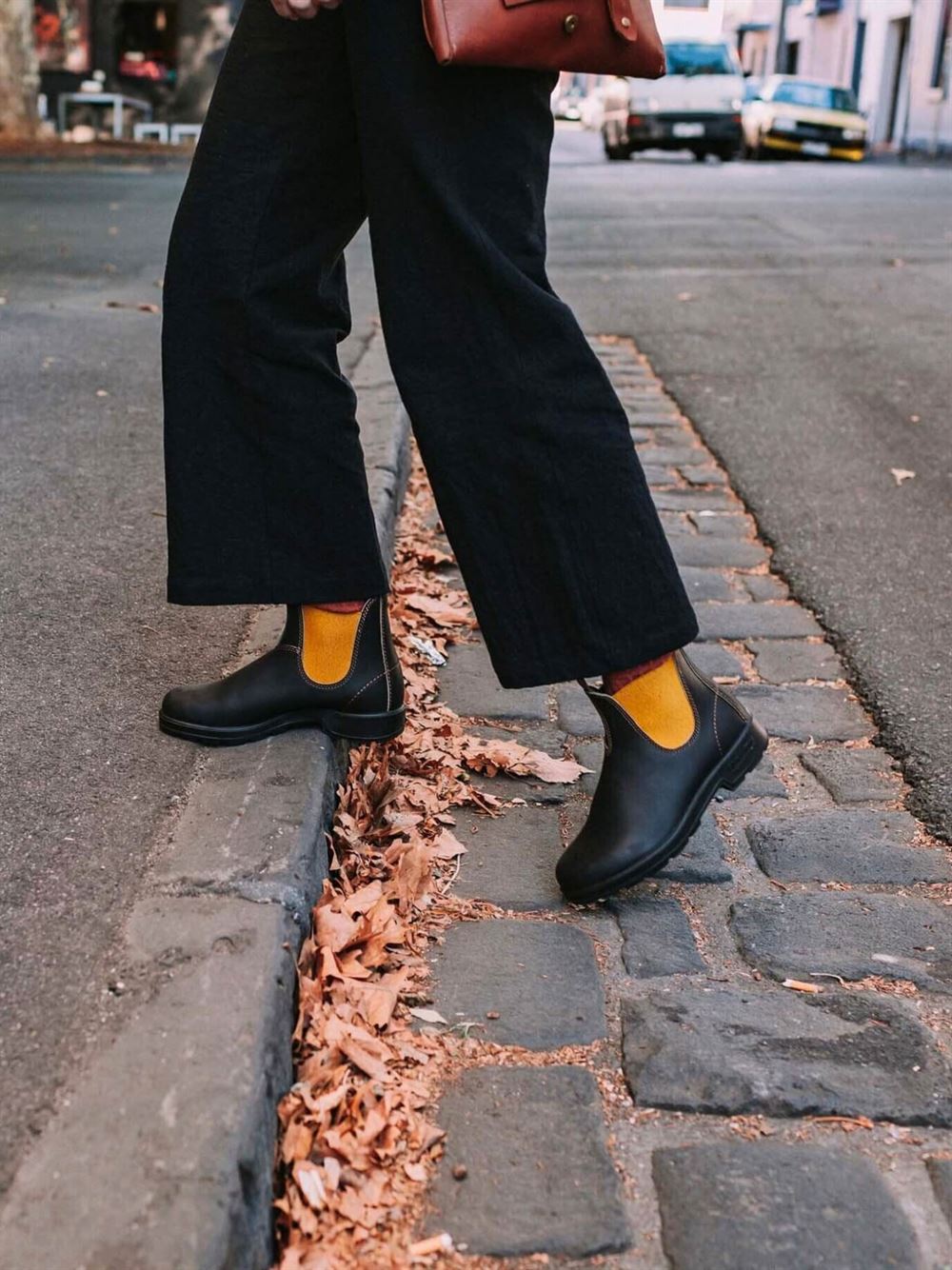 Blundstone Boots #1919 Originals Brown Mustard Street