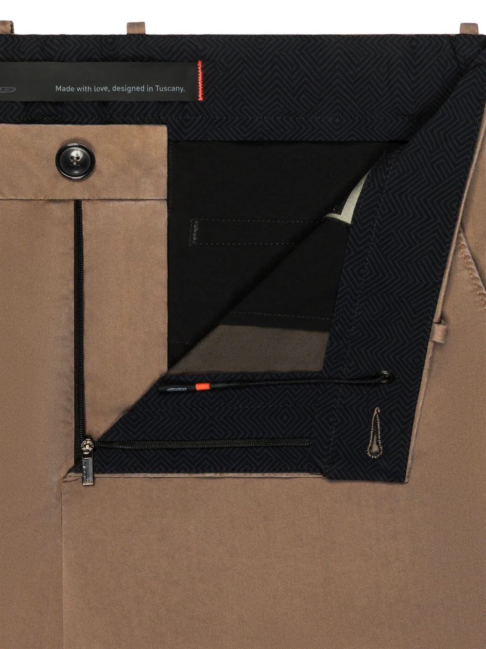 RRD Pantaloni Cottech Chino Jo Pant Tabacco Dettaglio