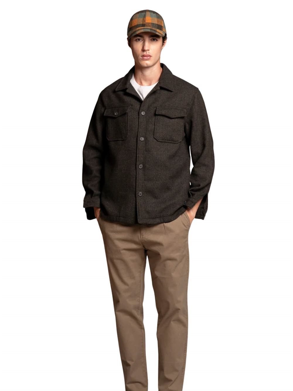 Impure Gabriel Overshirt Green Frontal