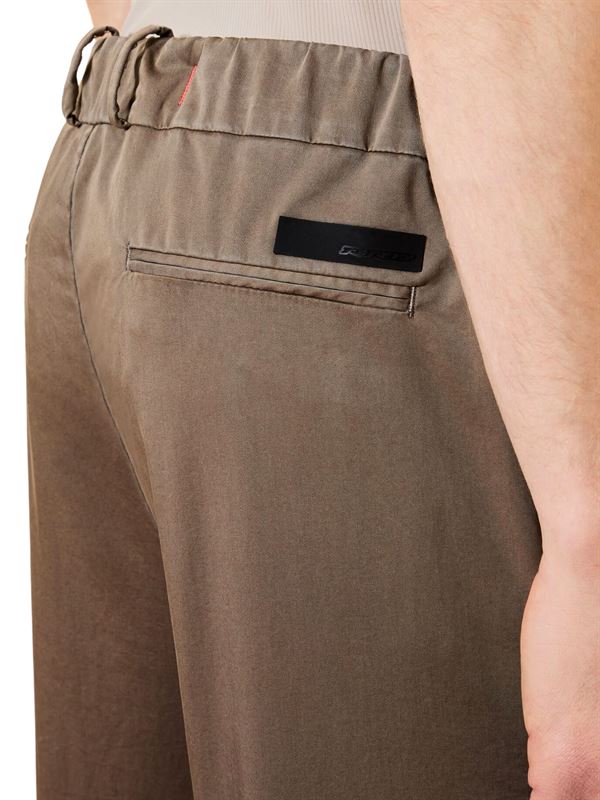 RRD Pantaloni Cottech Chino Jo Pant Tabacco Logo