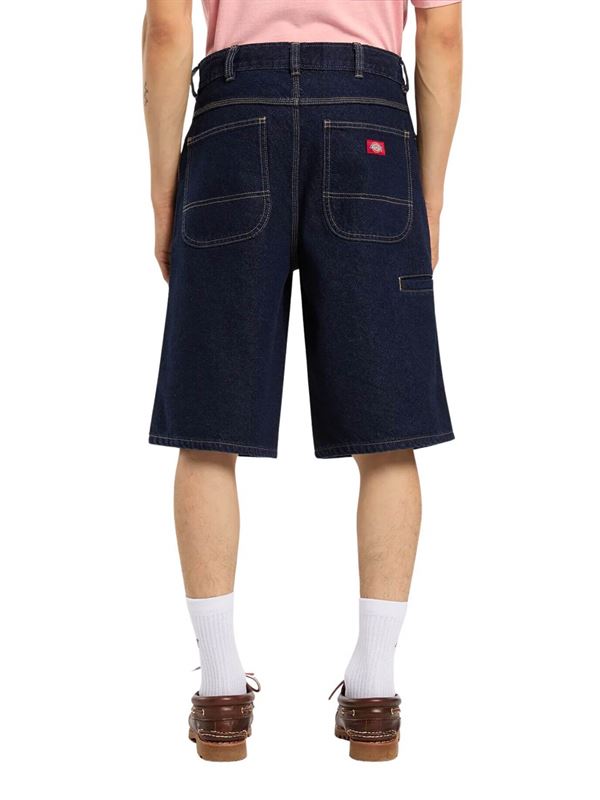 Dickies Shorts 958 13-Inch Loose Blu Denim Lavato Retro