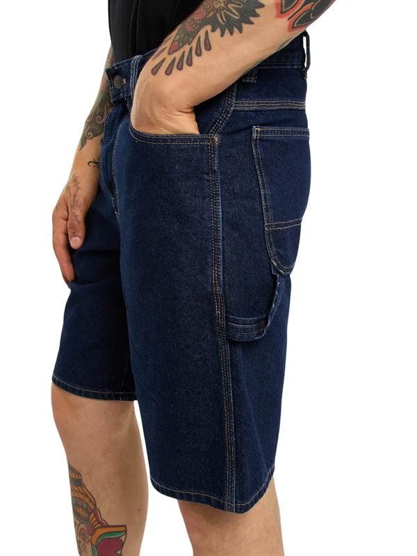 Dickies Shorts Carpenter 993 11-Inch in Denim Indigo Scuro Tasca
