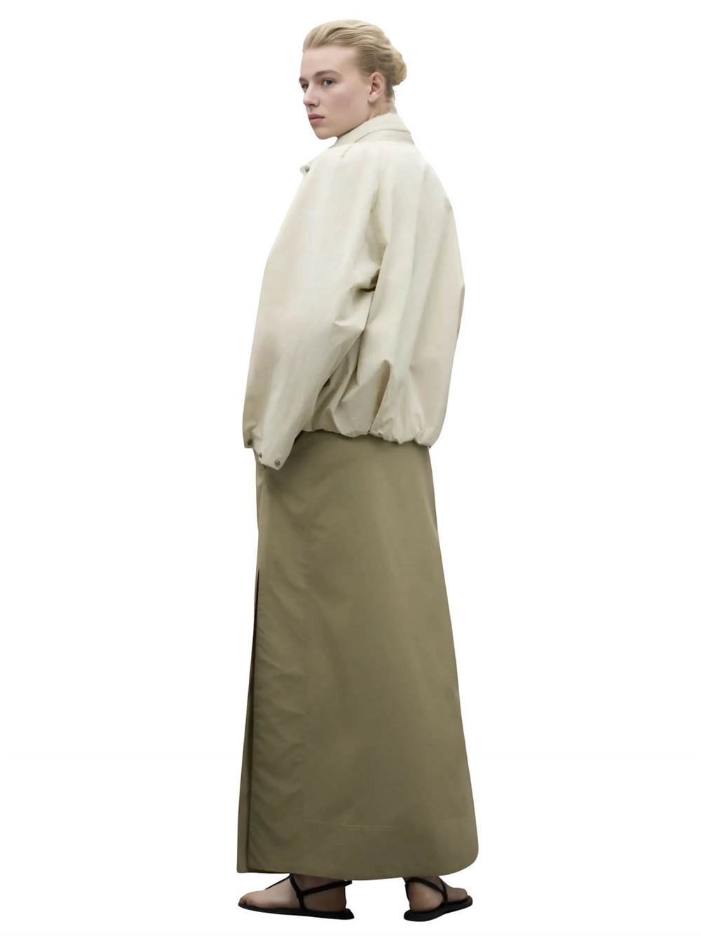 Ecoalf Belumut Jacket Beige Back