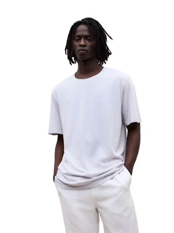 Ecoalf T-shirt Clin Grigio Frontale
