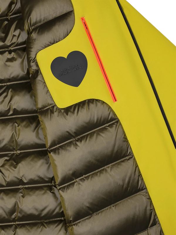 RRD Surflex Winter Storm Jacket Acid Yellow Detail